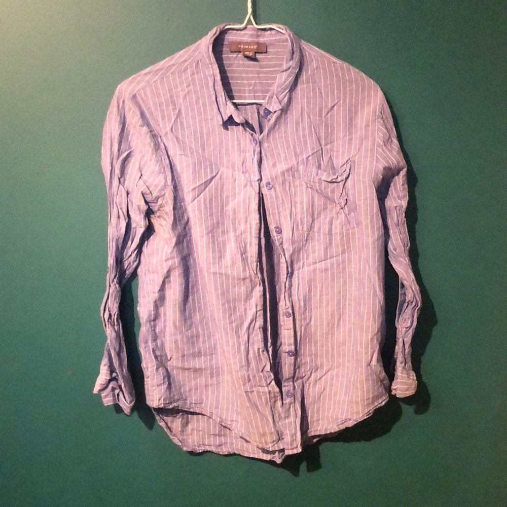 Primark striped button up